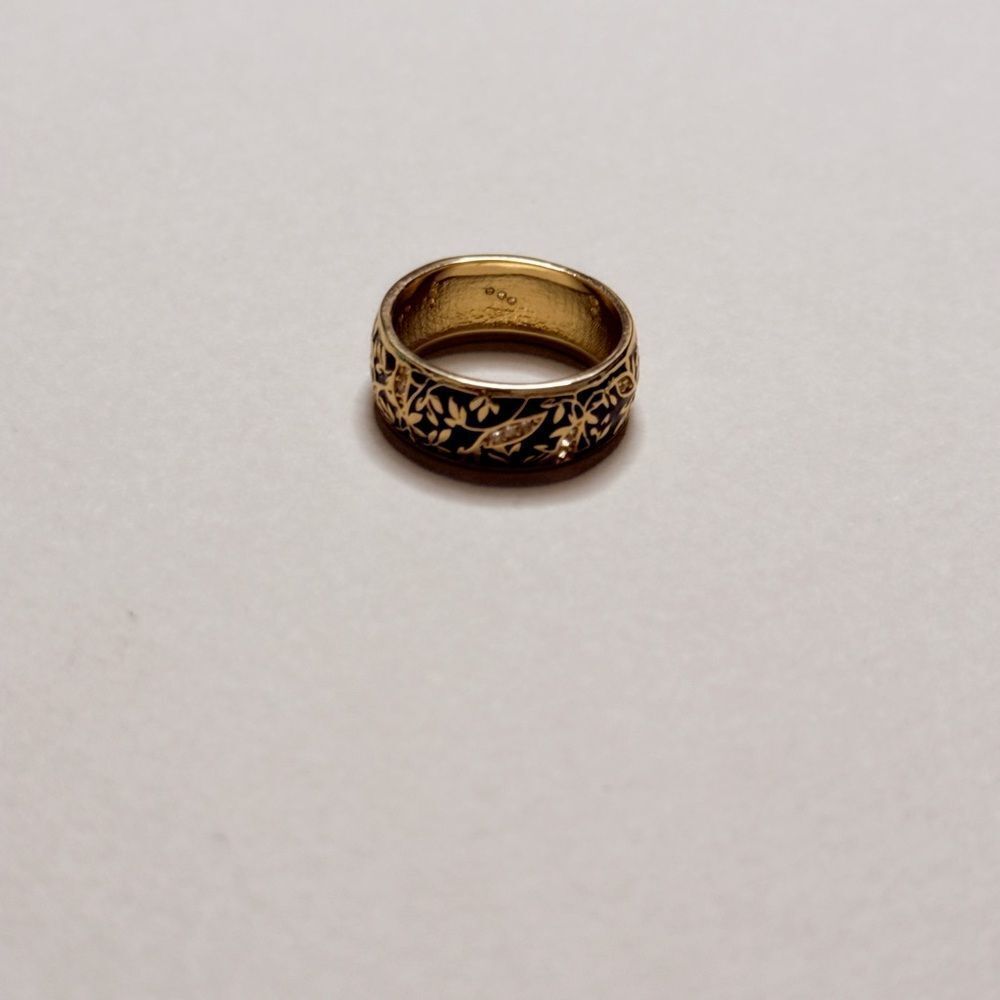 Boho Floral Ring S958 - Picture 4 of 5